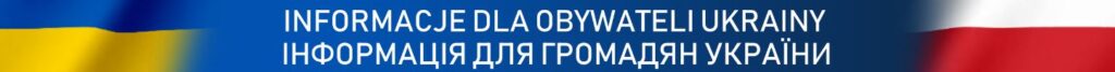 baner informacje dla obywateli ukrainy