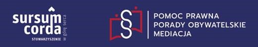 Logo Stowarzyszenia Sursum Corda zajmującego się nieodpłatna pomocą prawną